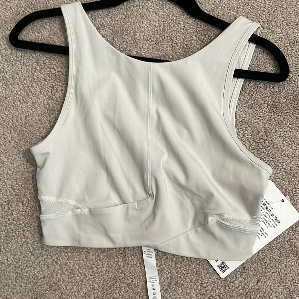 Final Mile Crop Tank in Cream lululemon